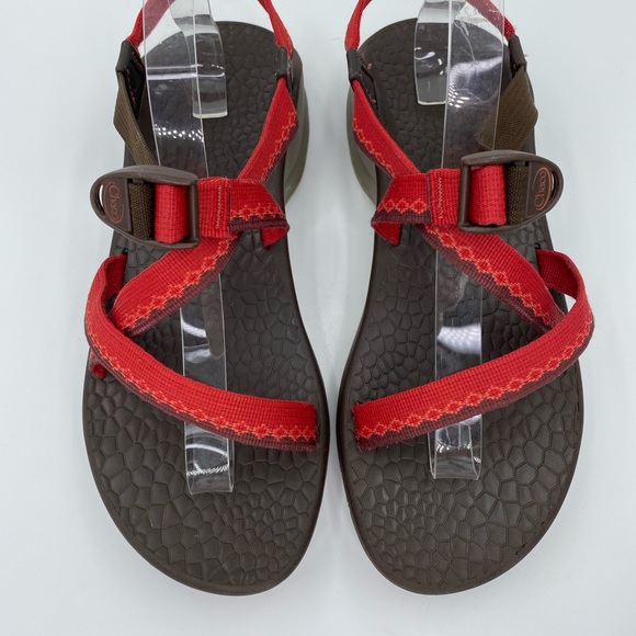 Chaco Sandal Z1 Classic Sport Red/Brown Women’s 11 - Picture 11 of 13